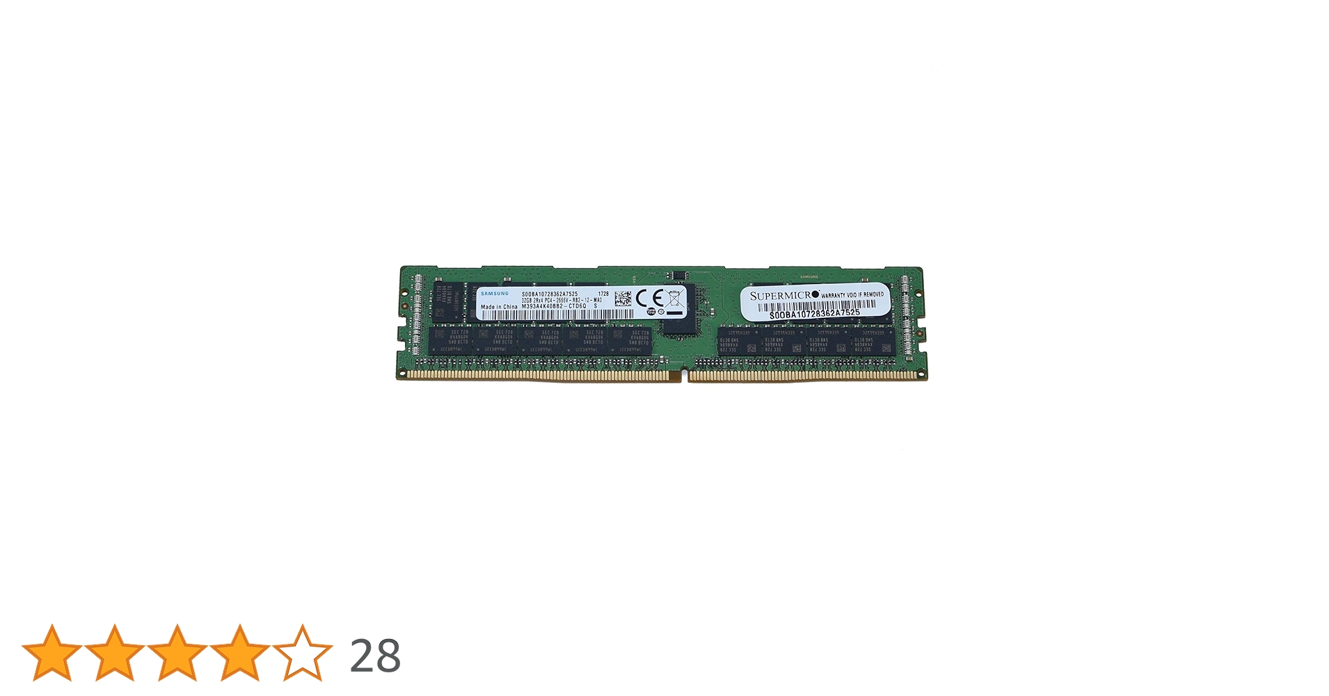 SAMSUNG DDR4-2666 32GB(16GBx2枚) Amazon.co.jp: M393A4K40BB2-CTD6Q Samsung 32GB PC4-21300 DDR4